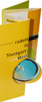 Faltblatt "Radeln in Stuttgart-West"